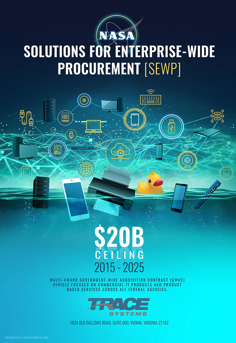 NASA SEWP-V Contract Trace Systems Award Poster