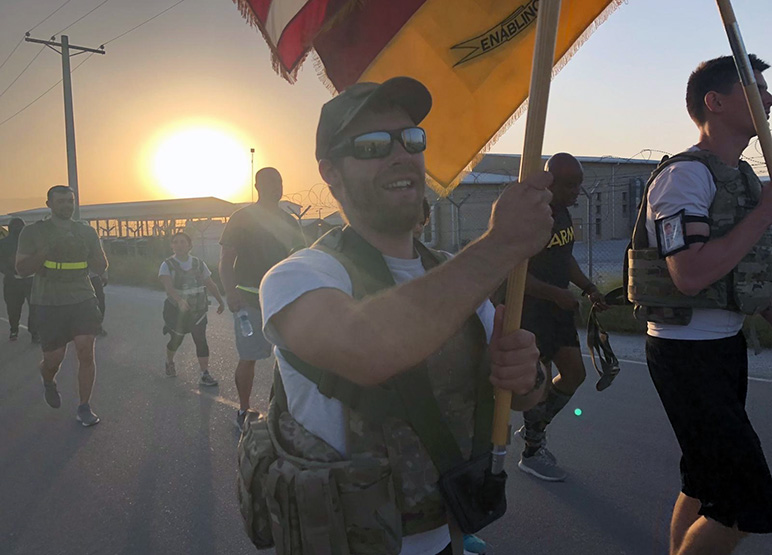 Trace Systems AFG 5K Patriot Run Sponsorship at the break of dawn